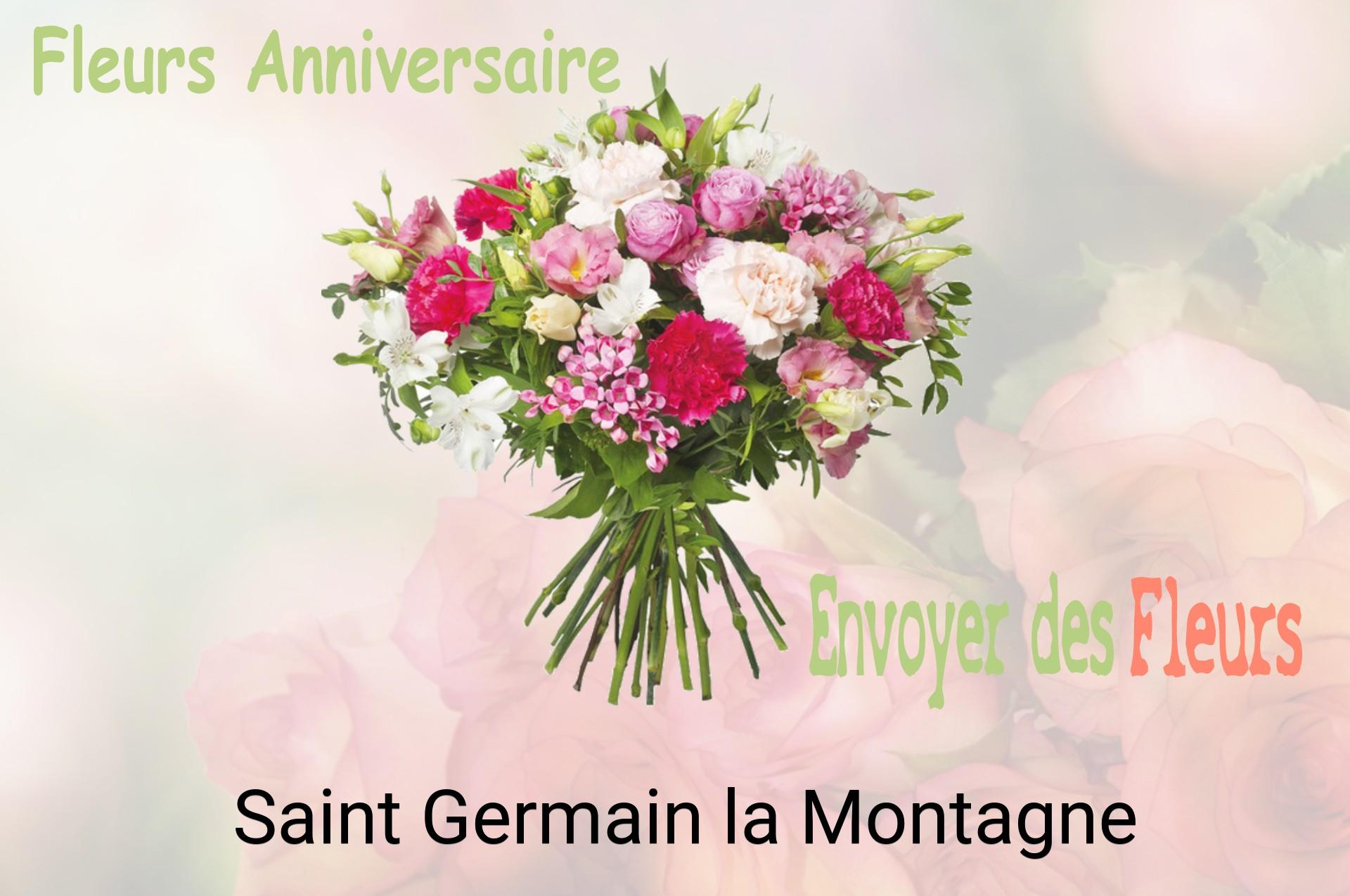Bouquet de fleurs d’anniversaire livré à Saint-Germain-la-Montagne